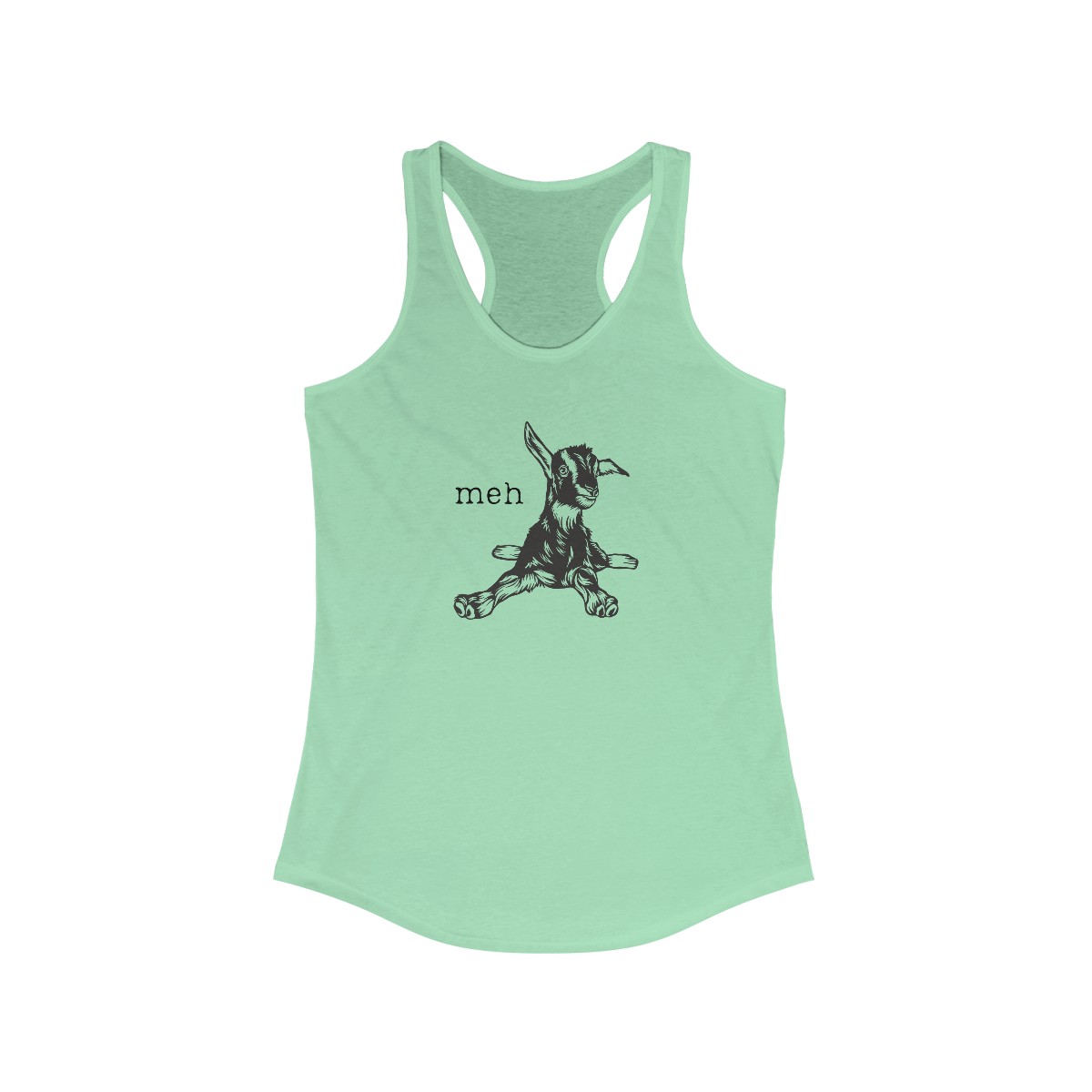 Meh Goat Tank Top - Image 4