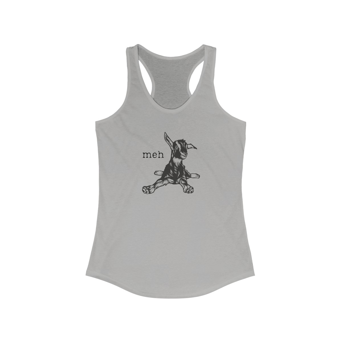 Meh Goat Tank Top - Image 3